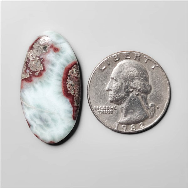 Red Moss Larimar