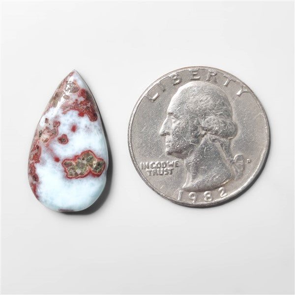 Red Moss Larimar