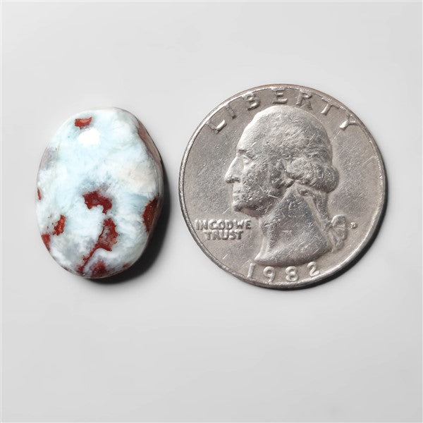 Red Moss Larimar