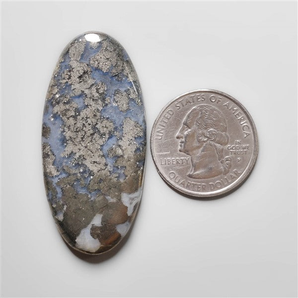 Marcasite With Quartz Cabochon