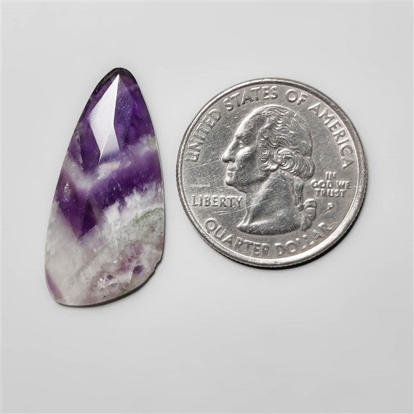 Rose Cut Chevron Amethyst