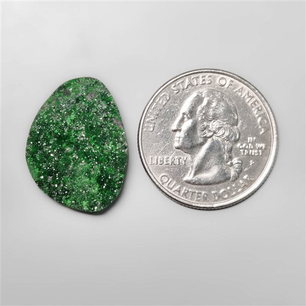 Uvarovite Green Garnet Druzy
