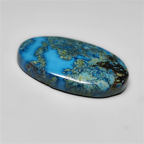 Azurite Shattuckite Cabochon