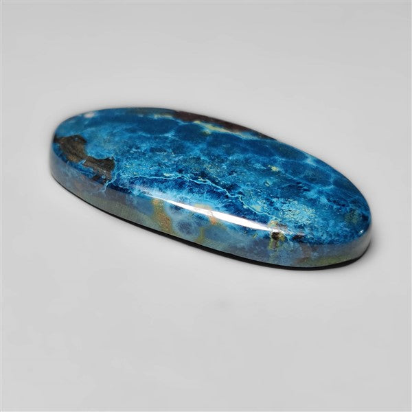 Azurite Shattuckite Cabochon