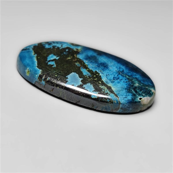 Azurite Shattuckite Cabochon