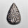 Goldsheen Obsidian Mughal Carving