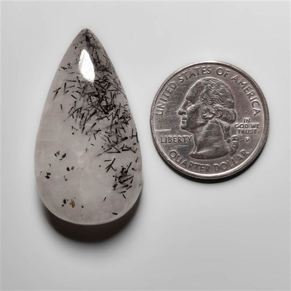 Black Tourmaline In Quartz