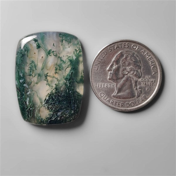 Moss Agate Cabochon