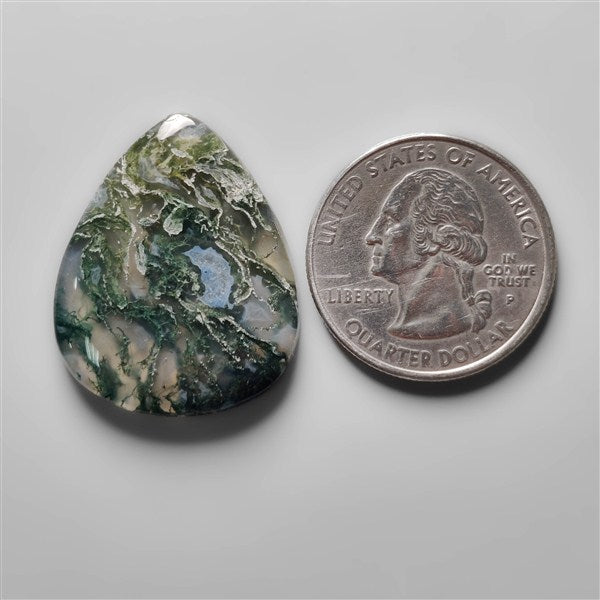 Moss Agate Cabochon