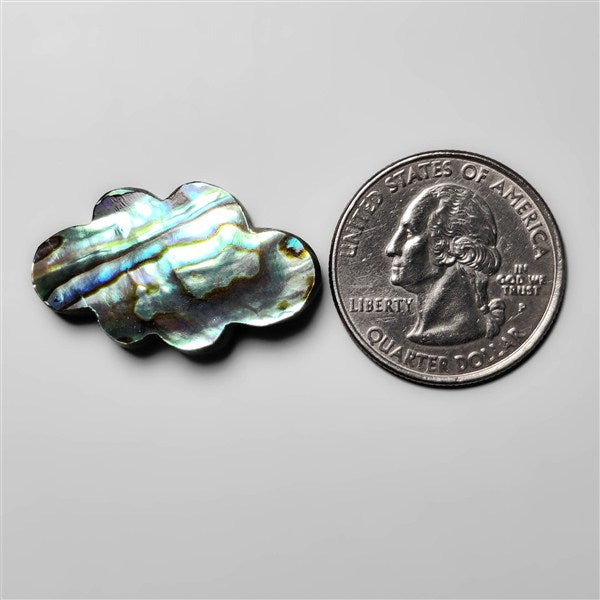 Abalone Shell Cloud Carving