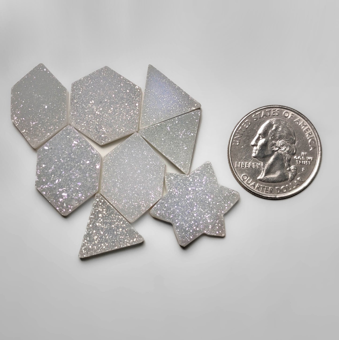 Pearlshine Druzy Lot