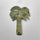 Black Tourmalinated Prehnite Tree Carving