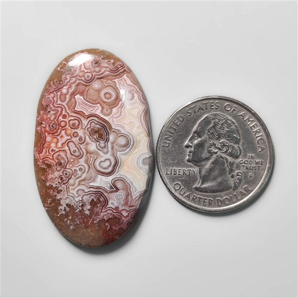 Laguna Lace Agate Cabochon