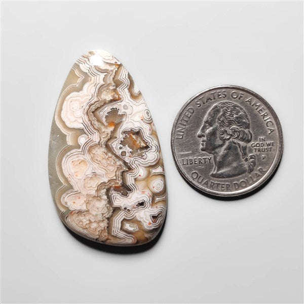 Laguna Lace Agate Cabochon