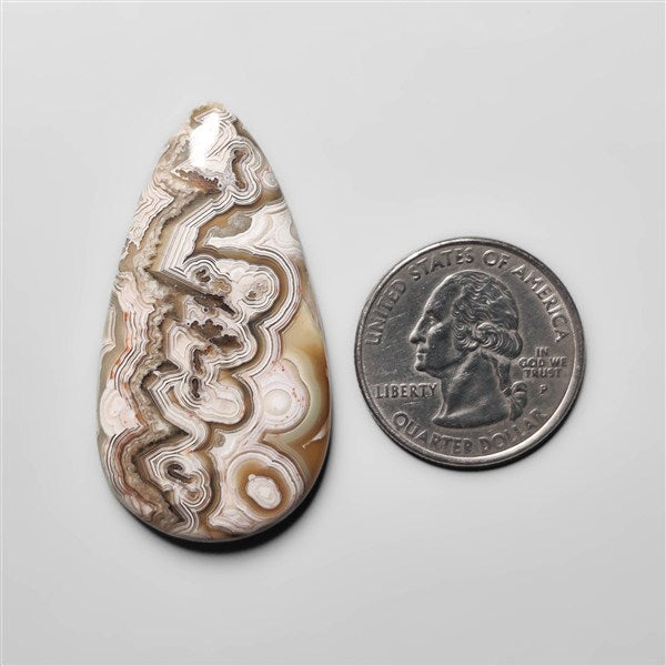 Laguna Lace Agate Cabochon