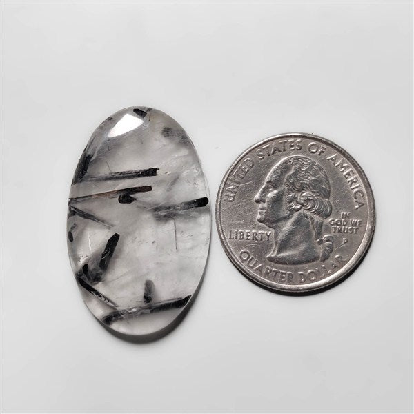 Black Tourmalinated Quartz