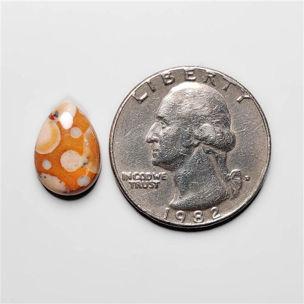 Deer Fawn Jasper Cabochon