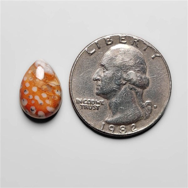 Deer Fawn Jasper Cabochon