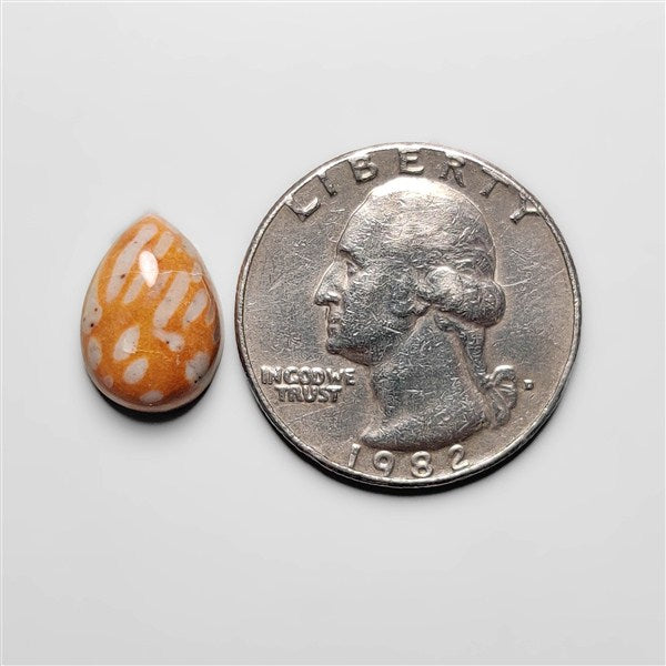 Deer Fawn Jasper Cabochon