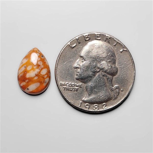 Deer Fawn Jasper Cabochon