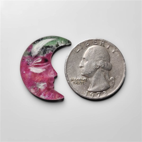 Crystal|Ruby In Zoisite