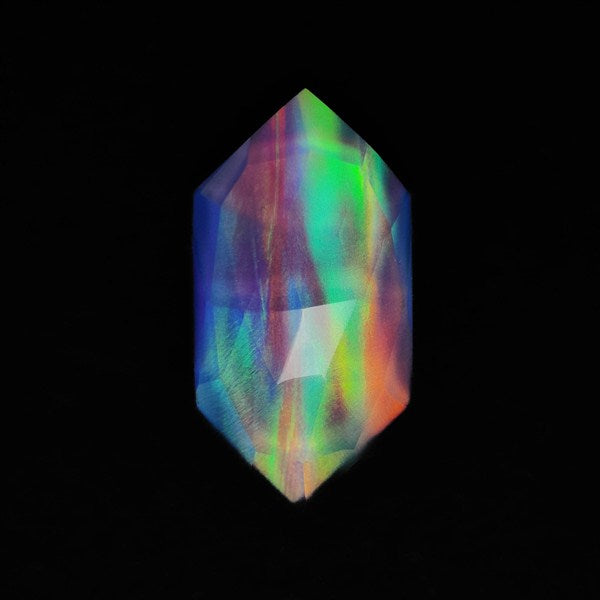 Rose Cut Aurora Opal Doublet