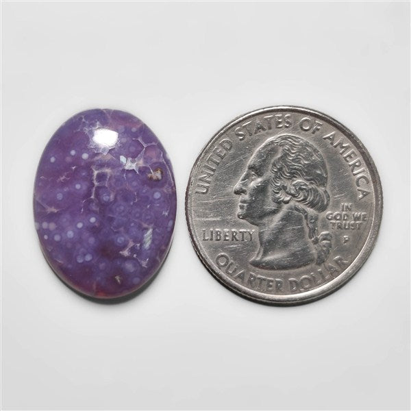 Grape Agate Cabochon