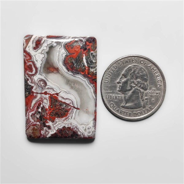 Laguna Lace Agate Cabochon