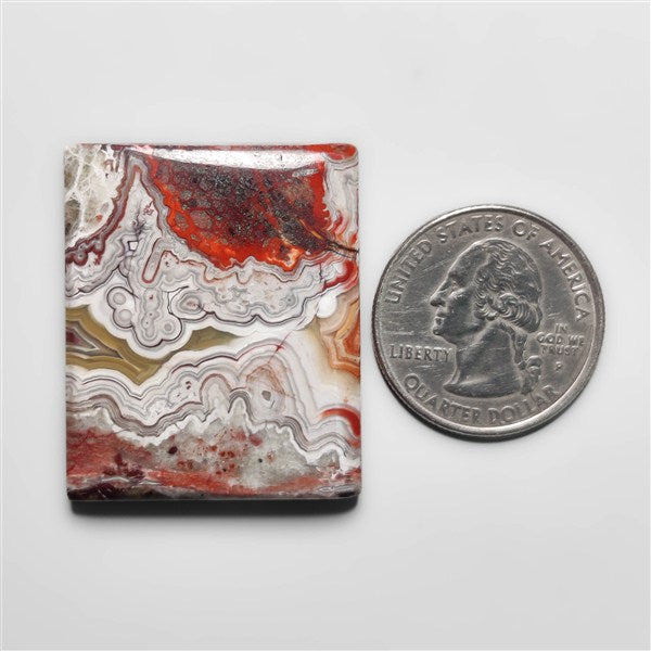 Laguna Lace Agate Cabochon