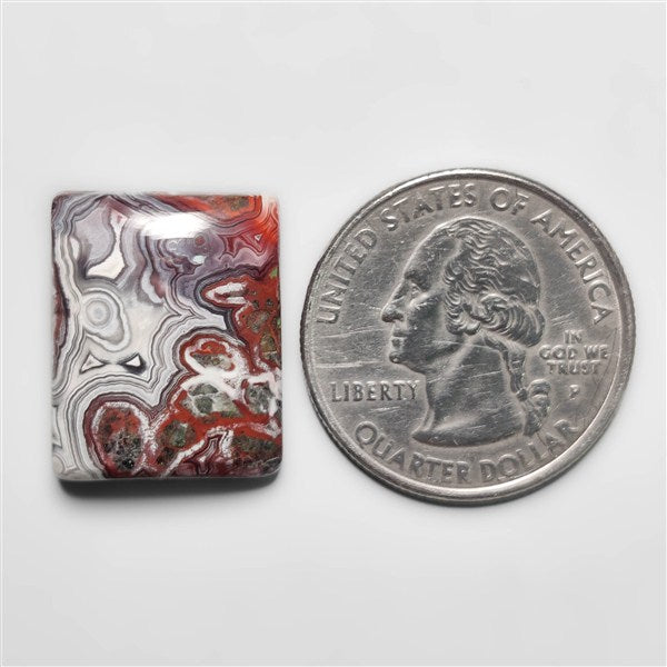 Laguna Lace Agate Cabochon