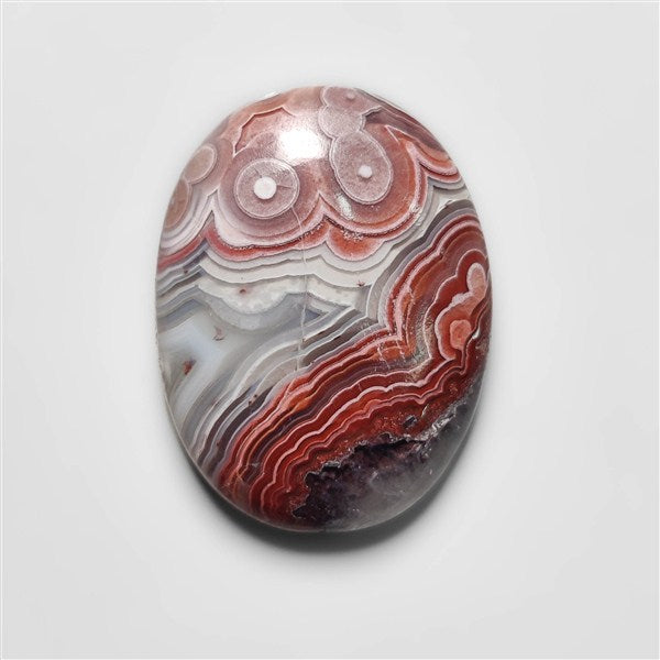 Laguna Lace Agate Cabochon