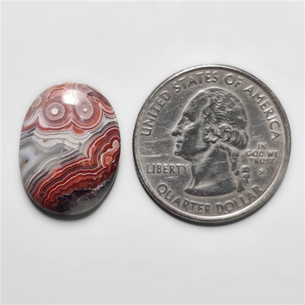 Laguna Lace Agate Cabochon