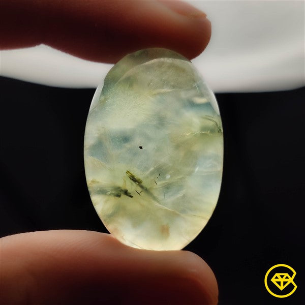 Prehnite,Tourmaline