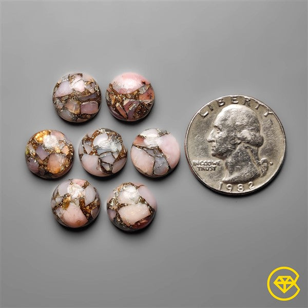 Mohave Turquoise,Pink Opal