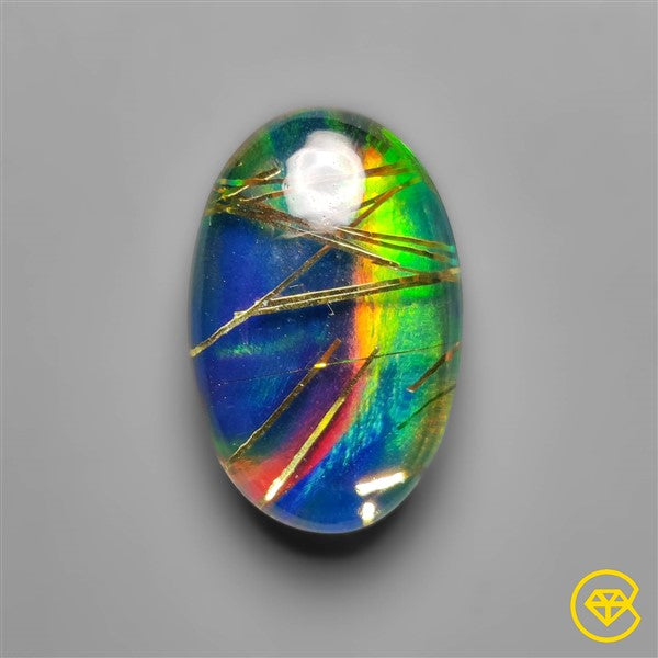 Aurora Opals,Rutilated Quartz