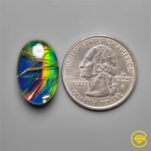 Aurora Opals,Rutilated Quartz