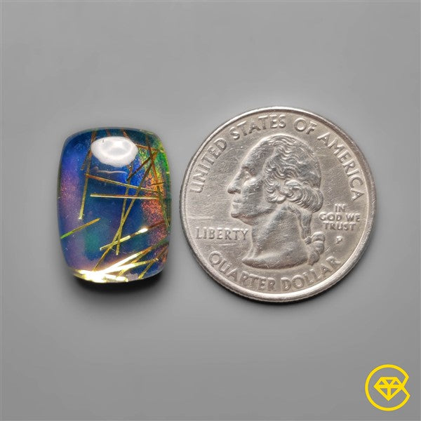 Aurora Opals,Rutilated Quartz