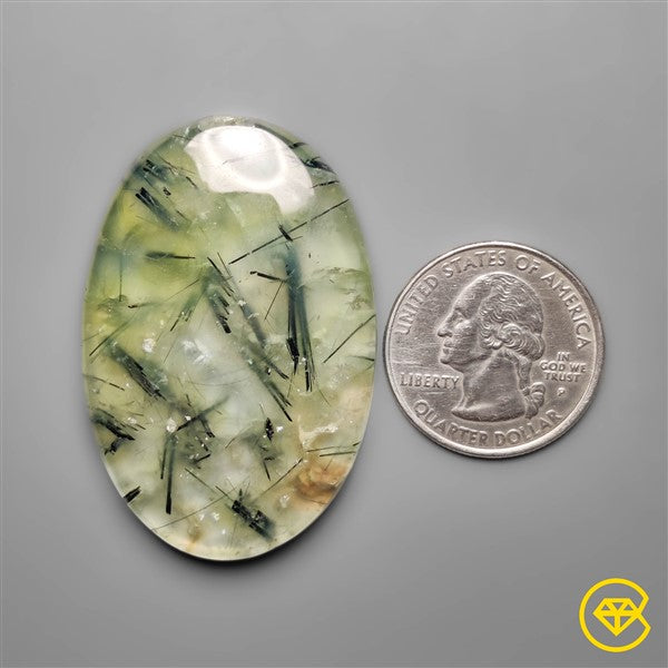 Prehnite,Tourmaline