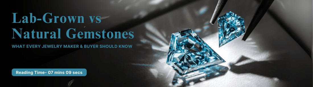 Lab-Grown vs Natural Gemstones: What Every Jewelry Maker & Buyer Should Know