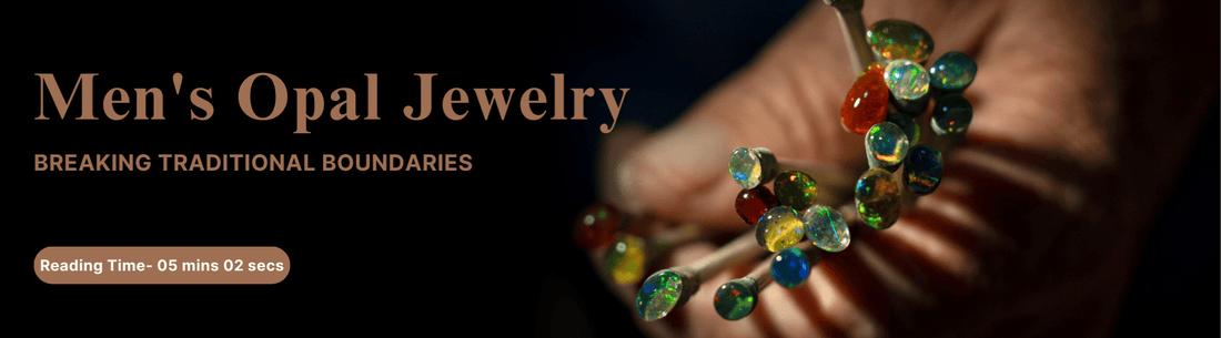 Men's Opal Jewelry Breaking Traditional Boundaries
