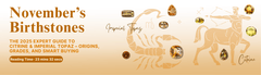 November’s Birthstones: The 2025 Expert Guide to Citrine & Imperial Topaz – Origins, Grades, and Smart Buying