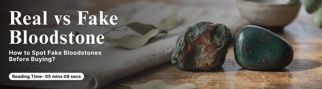 real vs fake bloodstone 