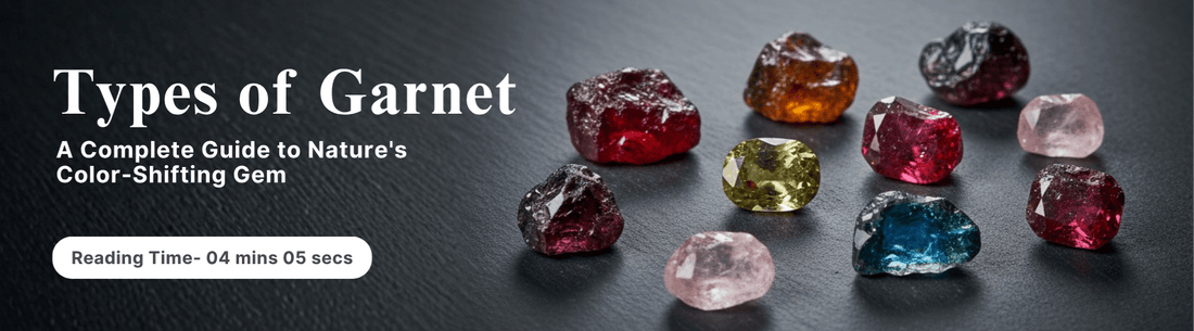 Types of Garnet: A Complete Guide to Nature's Color-Shifting Gem
