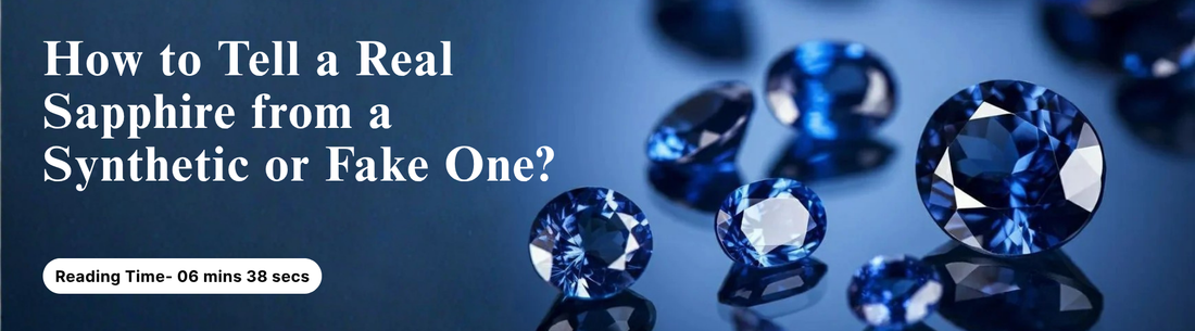 real vs fake sapphire