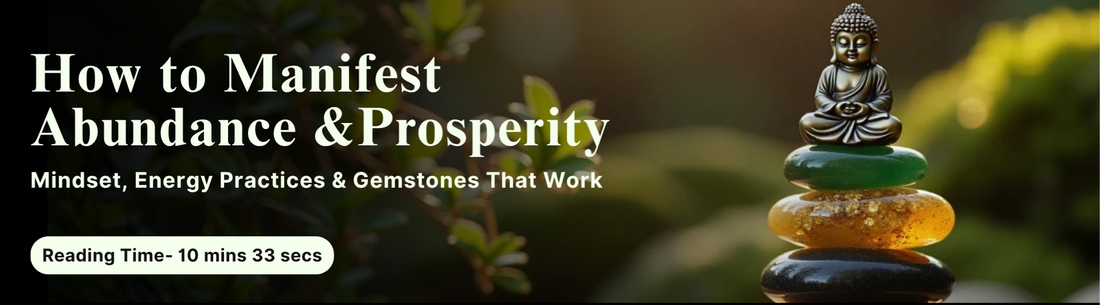 How to Manifest Abundance and Prosperity: Mindset, Energy Practices & Gemstones That Work