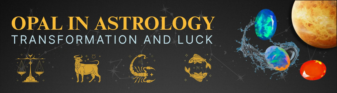 Opal in Astrology: The Mystical Gem of Transformation and Luck