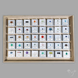 40 Box of Faceted Gemstone – Sapphires, Opals, Tourmalines & More | Natural Stones from 20+ Countries