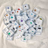 40 Box of Faceted Gemstone – Sapphires, Opals, Tourmalines & More | Natural Stones from 20+ Countries