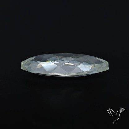 Himalayan Clear Crystal Quartz Faceted Fine Gemstone