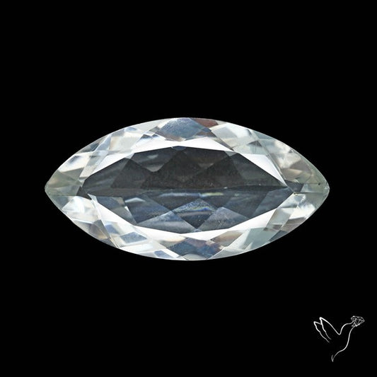Himalayan Clear Crystal Quartz Faceted Fine Gemstone